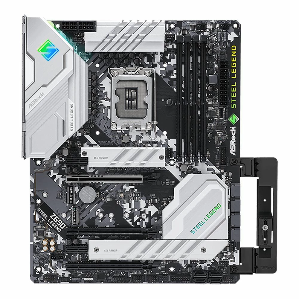 ASRock Z690 Steel Legend DDR4 Intel LGA 1700 ATX Motherboard 1 ASRock Z690 Steel Legend DDR4 Intel LGA 1700 ATX Motherboard