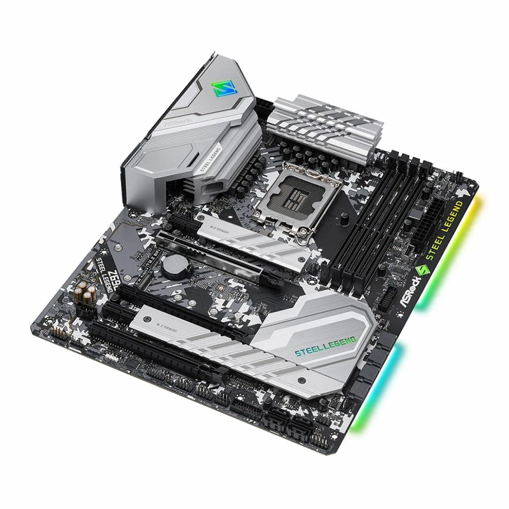 ASRock Z690 Steel Legend DDR4 Intel LGA 1700 ATX Motherboard 2 ASRock Z690 Steel Legend DDR4 Intel LGA 1700 ATX Motherboard - Image 2