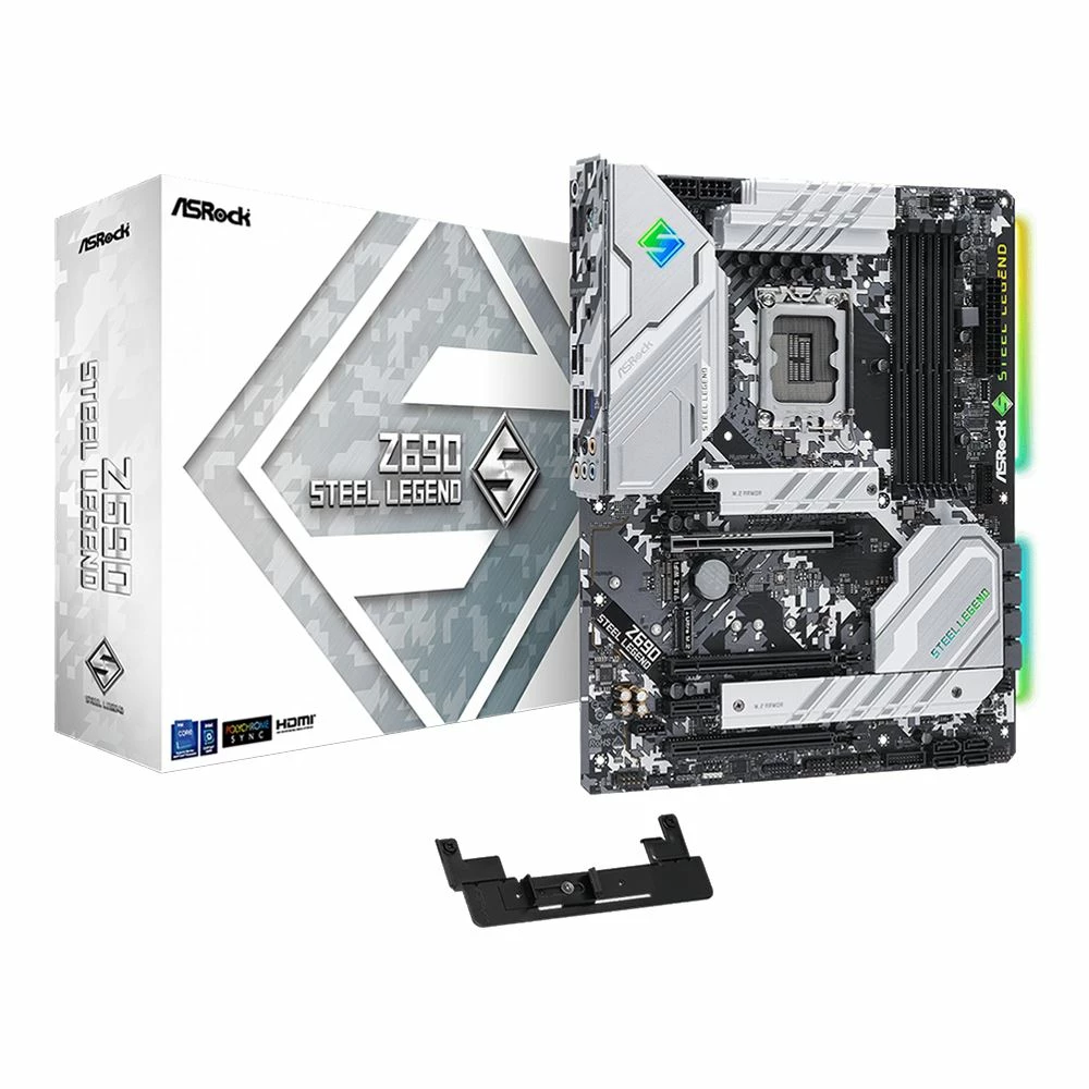 ASRock Z690 Steel Legend DDR4 Intel LGA 1700 ATX Motherboard 4 ASRock Z690 Steel Legend DDR4 Intel LGA 1700 ATX Motherboard - Image 4