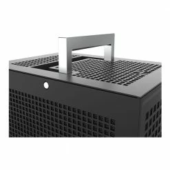 HYTE Revolt 3 Mini-ITX Mini Tower Computer Case - Black 9 HYTE Revolt 3 Mini-ITX Mini Tower Computer Case - Black -Intel core Shop 643736 348078 03 front zoom