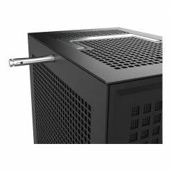 HYTE Revolt 3 Mini-ITX Mini Tower Computer Case - Black 10 HYTE Revolt 3 Mini-ITX Mini Tower Computer Case - Black -Intel core Shop 643736 348078 04 front zoom