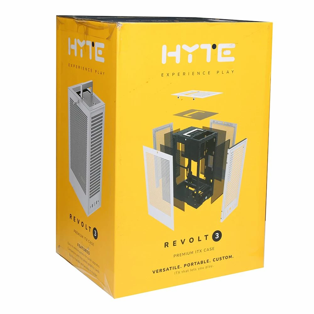 HYTE Revolt 3 Mini-ITX Mini Tower Computer Case - Black 7 HYTE Revolt 3 Mini-ITX Mini Tower Computer Case - Black - Image 7