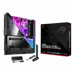 ASUS Z690 ROG Maximus Extreme Glacial DDR5 Intel LGA 1700 EATX Motherboard -Intel core Shop 644331 353789 05 package zoom