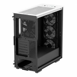 Deep Cool CK560 Tempered Glass ATX Mid-Tower Computer Case - White 7 Deep Cool CK560 Tempered Glass ATX Mid-Tower Computer Case - White -Intel core Shop 645425 382465 03 front zoom