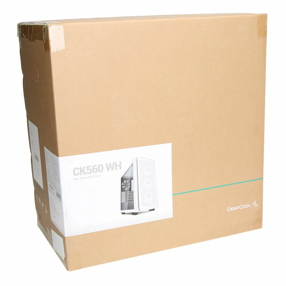 Deep Cool CK560 Tempered Glass ATX Mid-Tower Computer Case - White 5 Deep Cool CK560 Tempered Glass ATX Mid-Tower Computer Case - White - Image 5