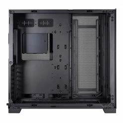 Lian Li O11 Dynamic EVO Tempered Glass ATX Mid-Tower Computer Case - Black -Intel core Shop 645428 360032 06 front zoom