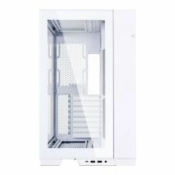 Lian Li O11 Dynamic EVO Tempered Glass ATX Mid-Tower Computer Case - White -Intel core Shop 645430 360057 04 front zoom