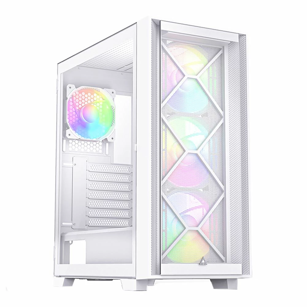 Montech AIR 1000 Premium Tempered Glass ATX Mid-Tower Computer Case - White 1 Montech AIR 1000 Premium Tempered Glass ATX Mid-Tower Computer Case - White
