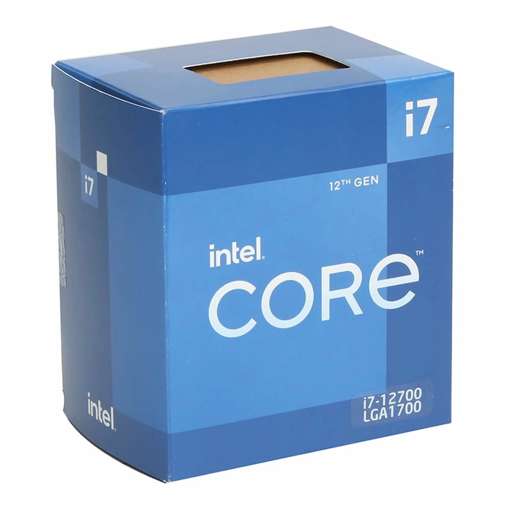 Intel Core I7-12700 Alder Lake 2.1GHz Twelve-Core LGA 1700 Boxed Processor - Intel Stock Cooler Included 1 Intel Core I7-12700 Alder Lake 2.1GHz Twelve-Core LGA 1700 Boxed Processor - Intel Stock Cooler Included