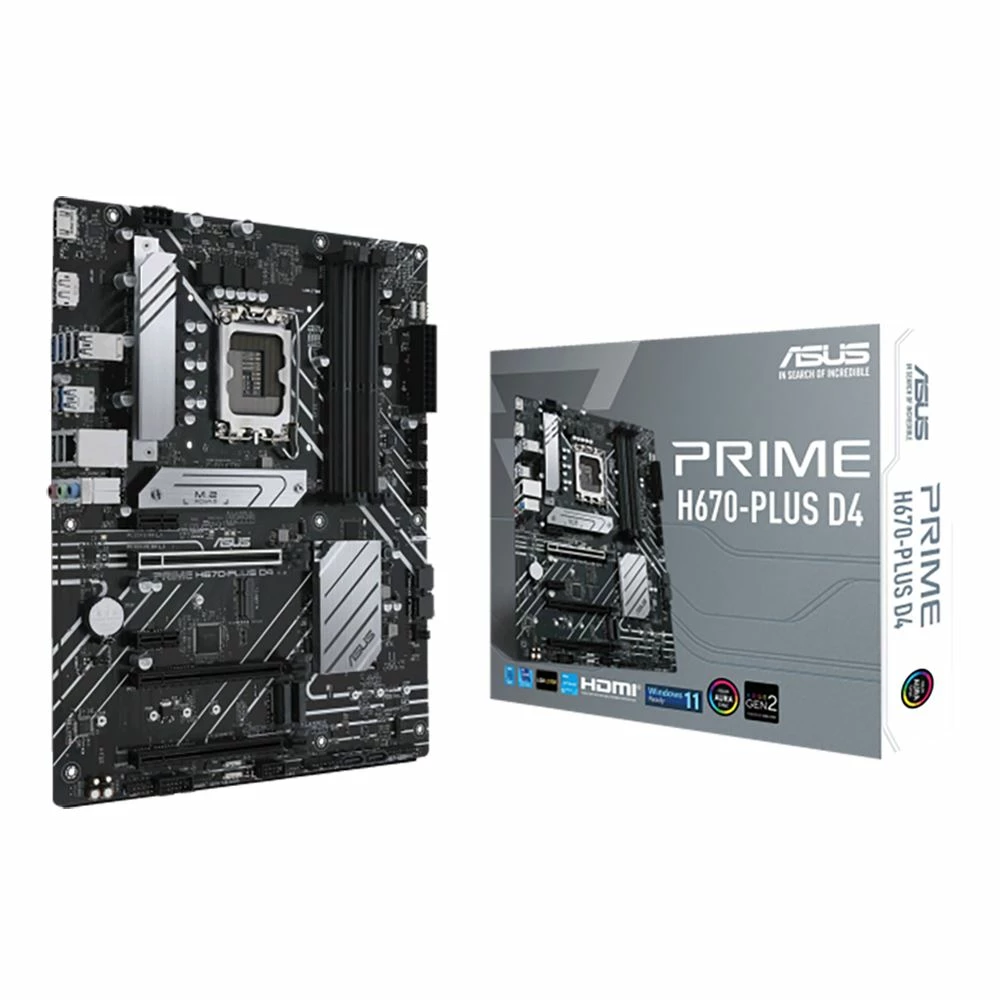 ASUS H670-PLUS Prime Intel LGA 1700 ATX Motherboard 1 ASUS H670-PLUS Prime Intel LGA 1700 ATX Motherboard