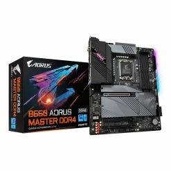 Gigabyte B660 AORUS MASTER DDR4 Intel LGA 1700 ATX Motherboard -Intel core Shop 646052 367813 04 package zoom