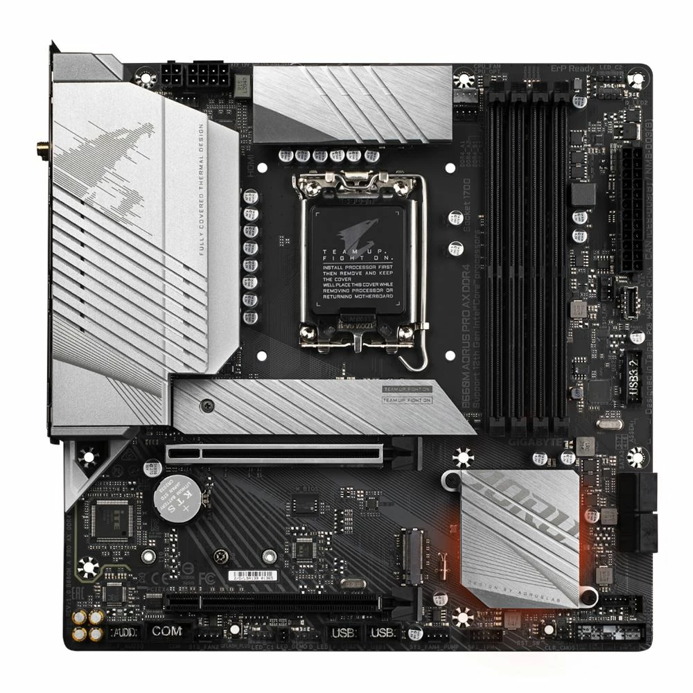 Gigabyte B660M AORUS PRO AX DDR4 Intel LGA 1700 MicroATX Motherboard 1 Gigabyte B660M AORUS PRO AX DDR4 Intel LGA 1700 MicroATX Motherboard