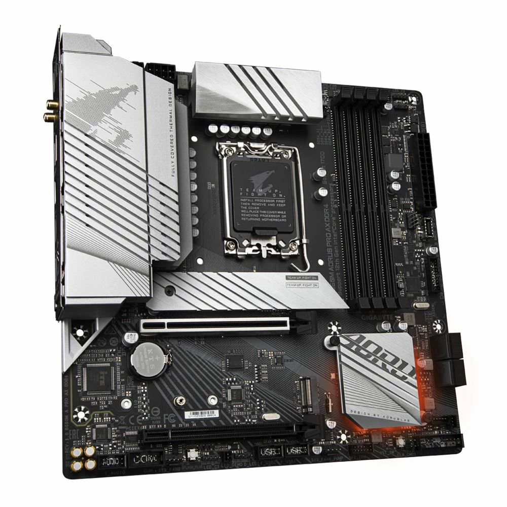 Gigabyte B660M AORUS PRO AX DDR4 Intel LGA 1700 MicroATX Motherboard 2 Gigabyte B660M AORUS PRO AX DDR4 Intel LGA 1700 MicroATX Motherboard - Image 2