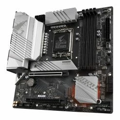 Gigabyte B660M AORUS PRO AX DDR4 Intel LGA 1700 MicroATX Motherboard 7 Gigabyte B660M AORUS PRO AX DDR4 Intel LGA 1700 MicroATX Motherboard -Intel core Shop 646053 367797 03 front zoom