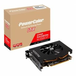 PowerColor AMD Radeon RX 6500 XT ITX Overclocked Single Fan 4GB GDDR6 PCIe 4.0 Graphics Card -Intel core Shop 646340 370999 04 package zoom