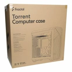 Fractal Design Torrent Tempered Glass ATX Mid-Tower Computer Case - White -Intel core Shop 646360 370395 07 package zoom