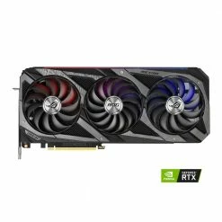 ASUS NVIDIA GeForce RTX 3080 ROG Strix Gaming Overclocked Triple Fan 12GB GDDR6X PCIe 4.0 Graphics Card