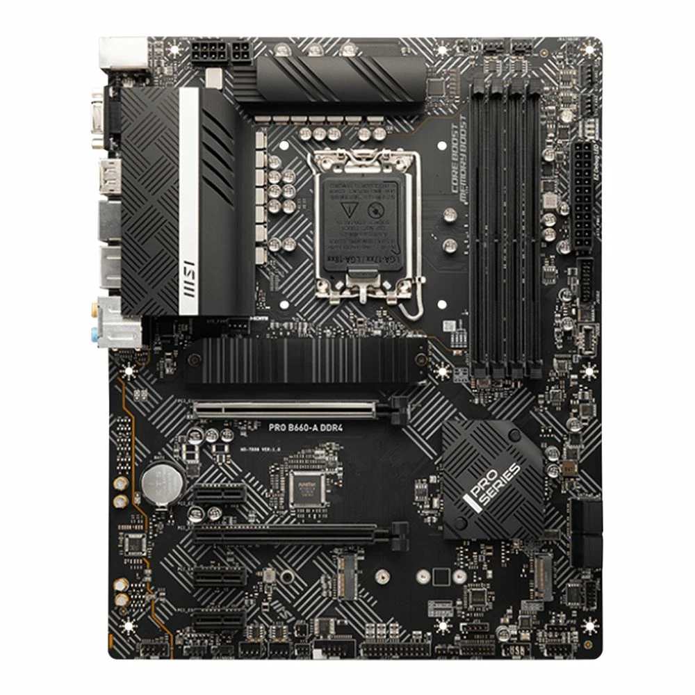 MSI B660-A Pro DDR4 Intel LGA 1700 ATX Motherboard 1 MSI B660-A Pro DDR4 Intel LGA 1700 ATX Motherboard