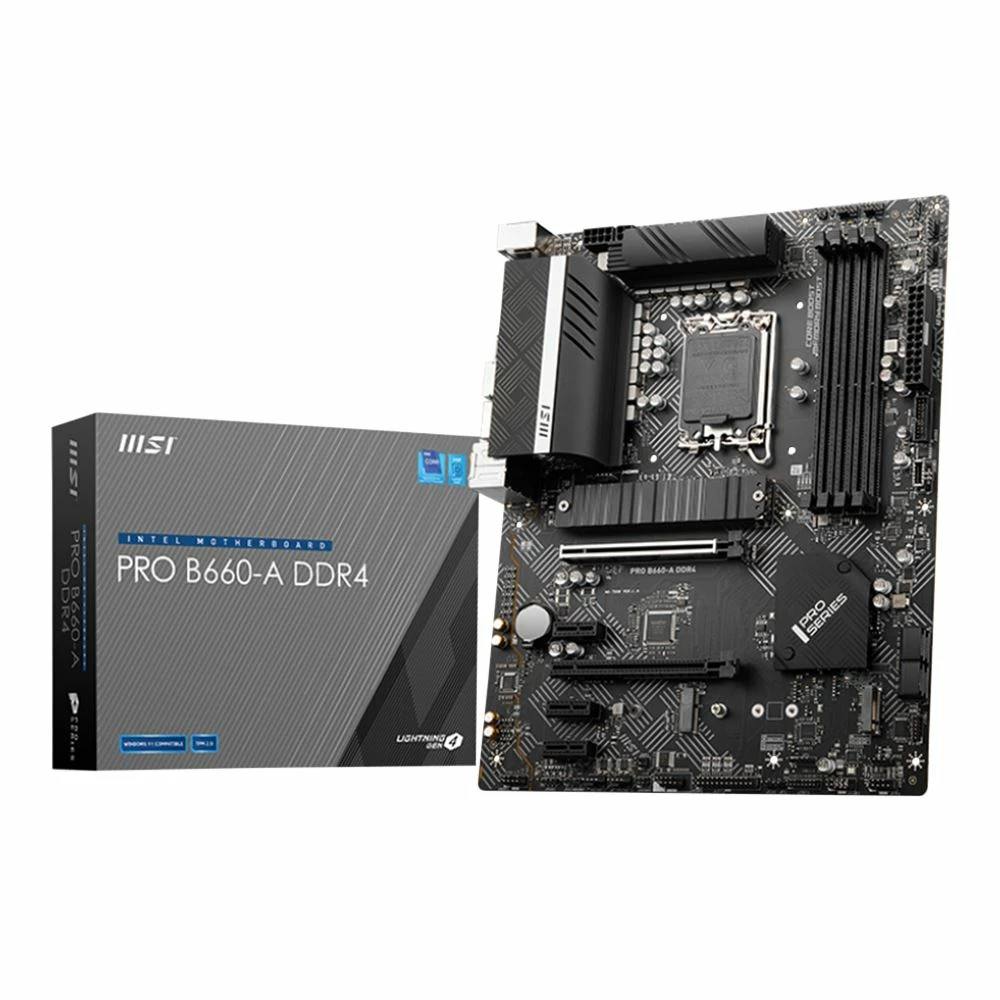 MSI B660-A Pro DDR4 Intel LGA 1700 ATX Motherboard 5 MSI B660-A Pro DDR4 Intel LGA 1700 ATX Motherboard - Image 5