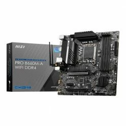 MSI B660M-A Pro WiFi DDR4 Intel LGA 1700 MicroATX Motherboard -Intel core Shop 646496 372862 05 package zoom