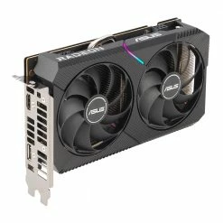 ASUS AMD Radeon RX 6500 XT Dual Overclocked Dual Fan 4GB GDDR6 PCIe 4.0 Graphics Card