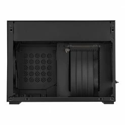 Lian Li A4 H2O 4.0 Mini-ITX Min-Tower Computer Case - Black -Intel core Shop 646620 371443 05 front zoom