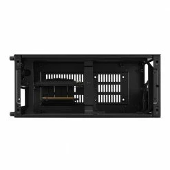 Lian Li A4 H2O 4.0 Mini-ITX Min-Tower Computer Case - Black -Intel core Shop 646620 371443 07 front zoom