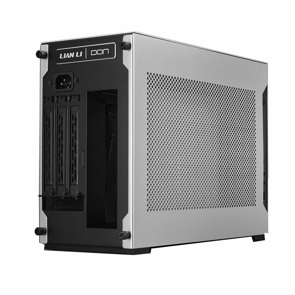 Lian Li A4 H2O 4.0 Mini-ITX Min-Tower Computer Case - Silver 3 Lian Li A4 H2O 4.0 Mini-ITX Min-Tower Computer Case - Silver - Image 3