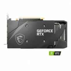 MSI NVIDIA GeForce RTX 3050 Ventus 2X Overclocked Dual Fan 8GB GDDR6 PCIe 4.0 Graphics Card -Intel core Shop 646628 371724 03 front zoom