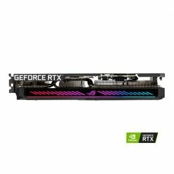 ASUS NVIDIA GeForce RTX 3050 ROG Strix Overclocked Triple Fan 8GB GDDR6 PCIe 4.0 Graphics Card -Intel core Shop 646719 373480 05 front zoom