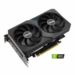 ASUS NVIDIA GeForce RTX 3050 Dual Overclocked Dual Fan 8GB GDDR6 PCIe 4.0 Graphics Card -Intel core Shop 646748 373498 03 front zoom