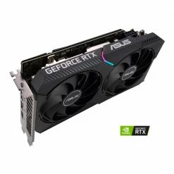 ASUS NVIDIA GeForce RTX 3050 Dual Overclocked Dual Fan 8GB GDDR6 PCIe 4.0 Graphics Card -Intel core Shop 646748 373498 04 front zoom