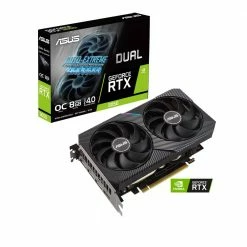 ASUS NVIDIA GeForce RTX 3050 Dual Overclocked Dual Fan 8GB GDDR6 PCIe 4.0 Graphics Card -Intel core Shop 646748 373498 06 package zoom