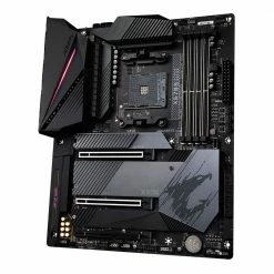Gigabyte X570S AORUS Pro AX DDR4 AMD AM4 ATX Motherboard -Intel core Shop 646770 375105 03 front zoom