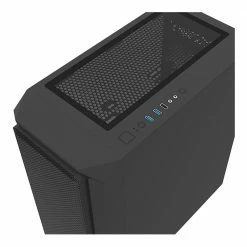 Montech AIR X Tempered Glass ATX Mid-Tower Computer Case - Black -Intel core Shop 646786 389023 06 front zoom