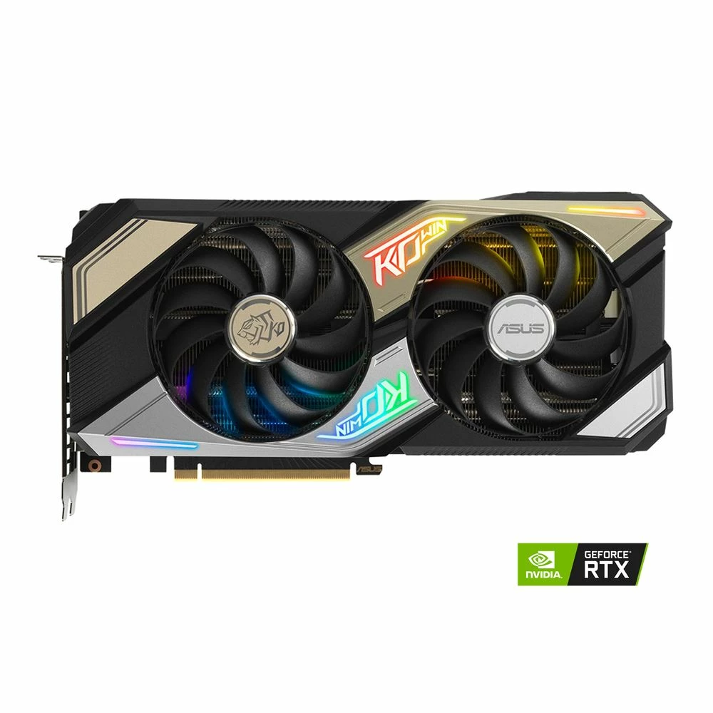 ASUS NVIDIA GeForce RTX 3060 KO V2 Overclocked Dual Fan 12GB GDDR6 PCIe 4.0 Graphics Card 2 ASUS NVIDIA GeForce RTX 3060 KO V2 Overclocked Dual Fan 12GB GDDR6 PCIe 4.0 Graphics Card - Image 2