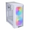 Lian Li Lancool 215 Tempered Glass ATX Mid-Tower Computer Case - Snow White