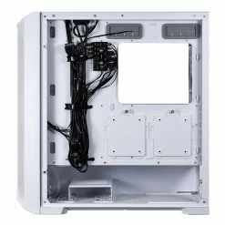 Lian Li Lancool 215 Tempered Glass ATX Mid-Tower Computer Case - Snow White -Intel core Shop 647301 378141 07 front zoom