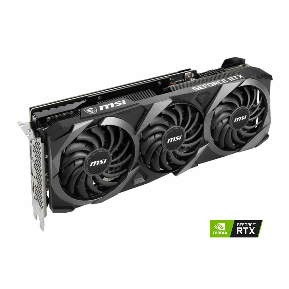 MSI NVIDIA GeForce RTX 3080 Ventus 3X Plus LHR Overclocked Triple Pack 12GB GDDR6X PCIe 4.0 Graphics Card 3 MSI NVIDIA GeForce RTX 3080 Ventus 3X Plus LHR Overclocked Triple Pack 12GB GDDR6X PCIe 4.0 Graphics Card - Image 3