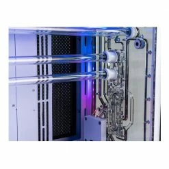 Bitspower Titan One Mini 2.0 Tempered Glass ATX Mini Tower Computer Case - White -Intel core Shop 647737 383299 03 front zoom