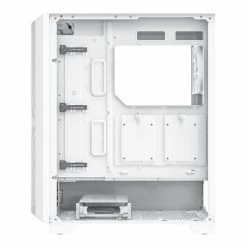 Montech SKY ONE Lite Tempered Glass ATX Mid-Tower Computer Case - White -Intel core Shop 648188 389718 04 front zoom