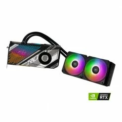 ASUS NVIDIA GeForce RTX 3090 Ti ROG Strix LC Overclocked Liquid Cooled 24GB GDDR6X PCIe 4.0 Graphics Card -Intel core Shop 648269 389213 03 front zoom