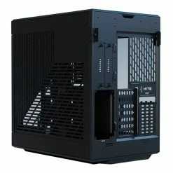 HYTE Y60 Modern Aesthetic Dual Chamber Panoramic Tempered Glass Mid-Tower ATX Computer Gaming Case - Black - PCIe 4.0 Riser Cable Included -Intel core Shop 648316 421883 04 front zoom