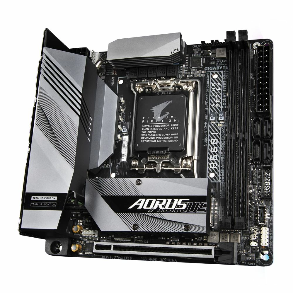 Gigabyte B660I AORUS Pro DDR4 Intel LGA 1700 Mini-ITX Motherboard 3 Gigabyte B660I AORUS Pro DDR4 Intel LGA 1700 Mini-ITX Motherboard - Image 3