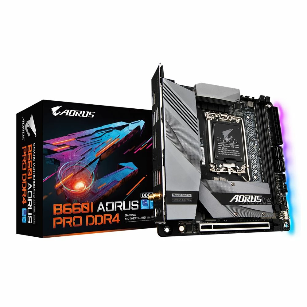 Gigabyte B660I AORUS Pro DDR4 Intel LGA 1700 Mini-ITX Motherboard 5 Gigabyte B660I AORUS Pro DDR4 Intel LGA 1700 Mini-ITX Motherboard - Image 5