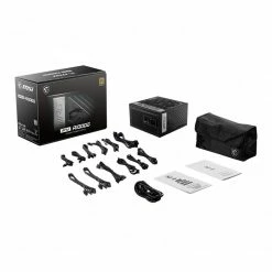 MSI MPG A1000G 1000 Watt 80 Plus Gold ATX Fully Modular Power Supply -Intel core Shop 648357 396614 04 package zoom