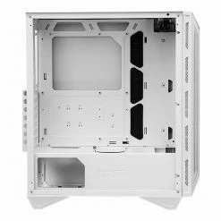 MSI MPG GUNGNIR 110R Tempered Glass ATX Mid-Tower Computer Case - White -Intel core Shop 648385 398503 04 front zoom