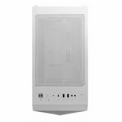 MSI MPG GUNGNIR 110R Tempered Glass ATX Mid-Tower Computer Case - White -Intel core Shop 648385 398503 05 front zoom
