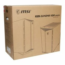 MSI MPG GUNGNIR 110R Tempered Glass ATX Mid-Tower Computer Case - White -Intel core Shop 648385 398503 06 package zoom
