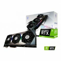 MSI NVIDIA GeForce RTX 3090 Ti Suprim X Overclocked Triple Fan 24GB GDDR6X PCIe 4.0 Graphics Card -Intel core Shop 648811 395350 05 package zoom
